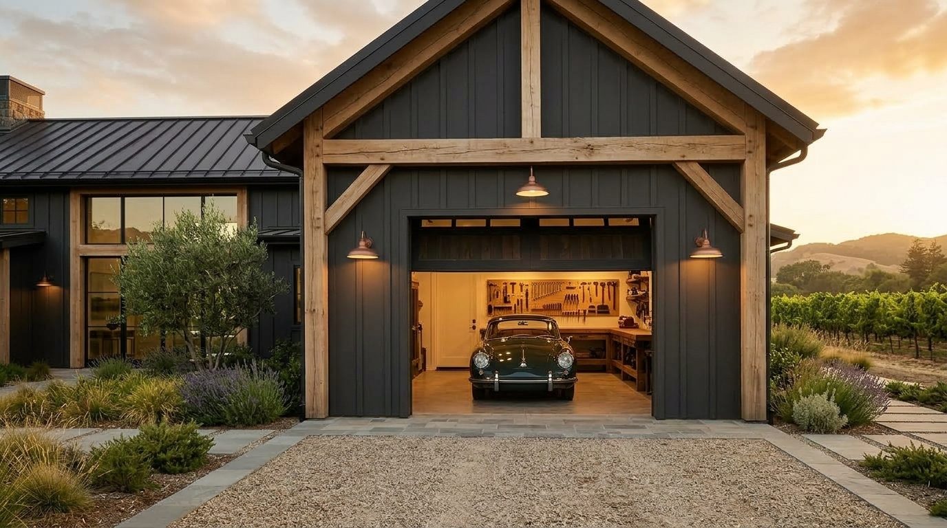 Mercier Thompson Garage Door Repair Garage Door Gliding Open Revealing Warm Illuminated Interior